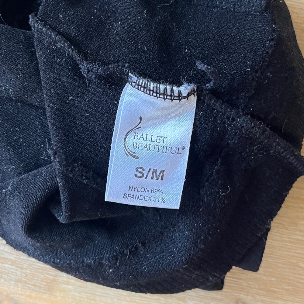 Ballet Beautiful black seamed tights - Picture 4 of 5
